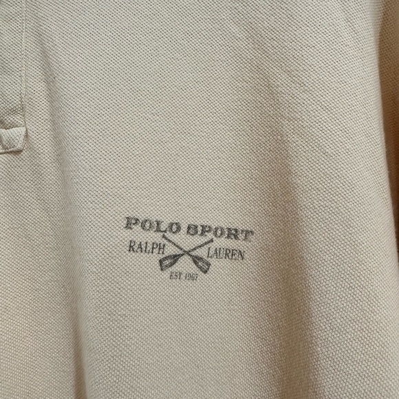 Polo Ralph Lauren Shirt Vintage XL Rare Kayak Sport Mesh Long Sleeve Pre…​​​ - Picture 4 of 6